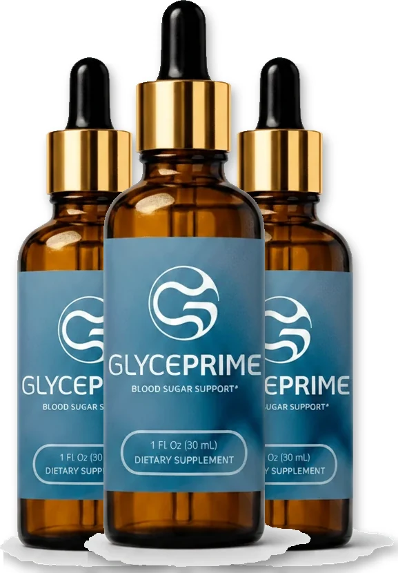 GlycePrime three-bottle blood sugar support bundle