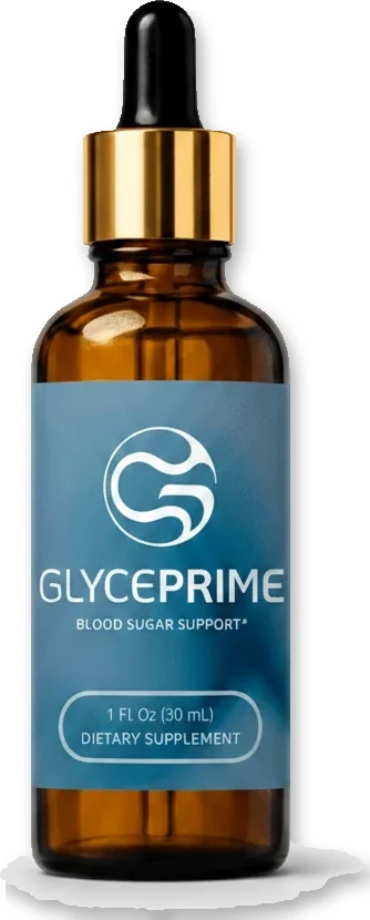 GlycePrime blood sugar support drops featured bottle